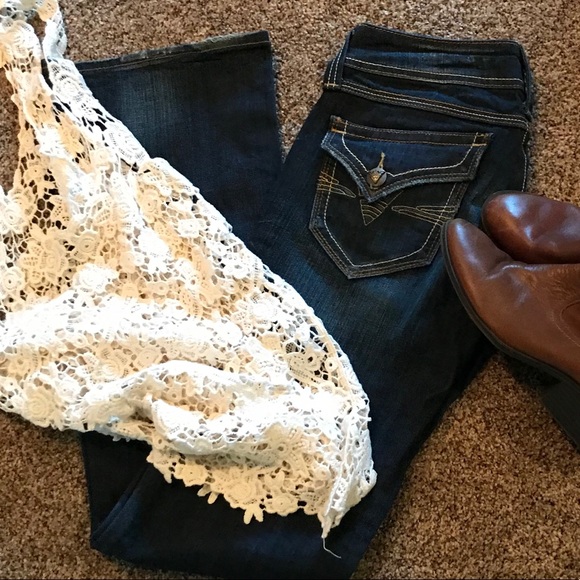 Sang Real Denim - Bootie flattering Super cute Jeans!